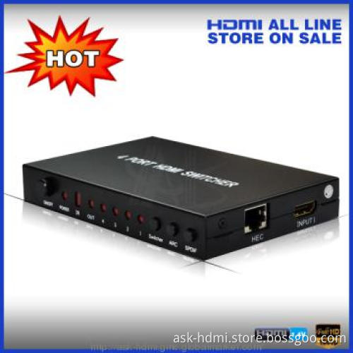 1.4Version HDMI Switcher 4x1 4kx2k